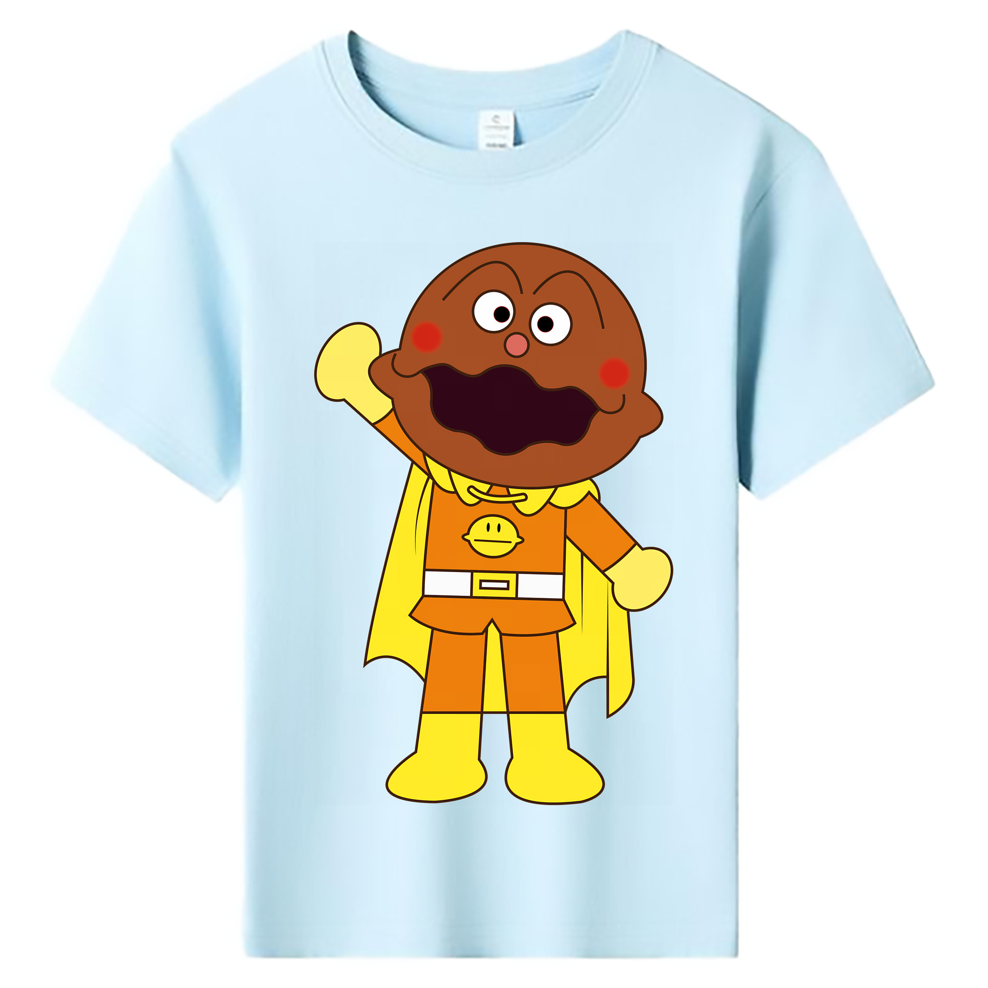 （画像用） アンパンマン Anpanman 綿100％キッズTシャツ（フロントプリント）